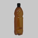 Бутылка коричневая 1 литр