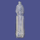 Бутылка прозрачная 1 литр газ