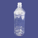 Бутылка прозрачная 1 литр